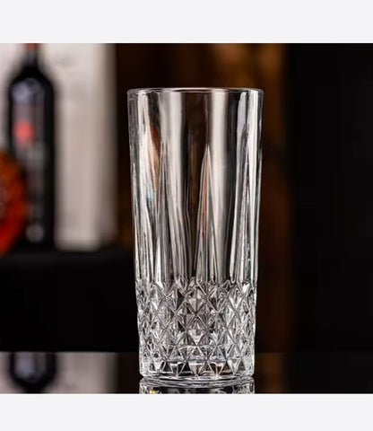 Verre haut pour boire, verre à eau pour la cuisine, verre à cocktail 6 verre dans le paquet