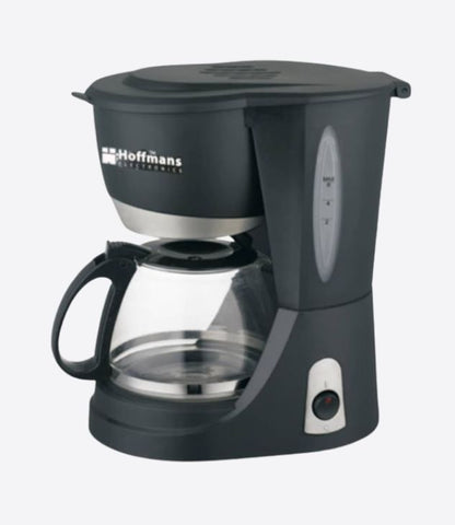 Hoffmans electronics Cafetière numérique programmable, machine à café 8 tasses, noir