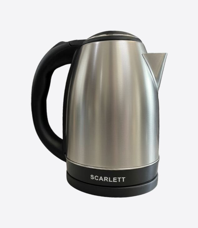 SCARLETT bouilloire électrique en acier inoxydable brossé argenté