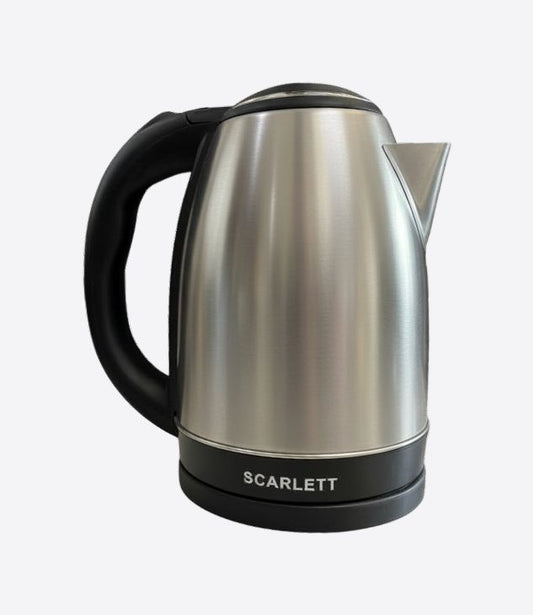SCARLETT bouilloire électrique en acier inoxydable brossé argenté