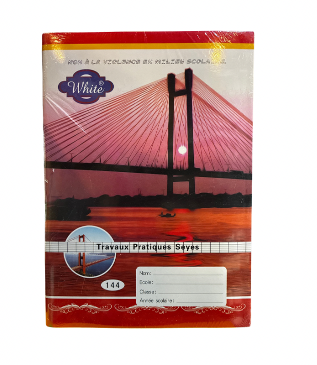 Cahier de 144pages travaux pratiques séyés