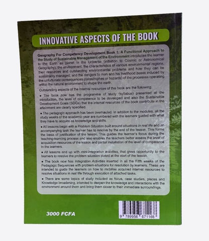 Geography For Competency Development, 3rd Edition, 2024 edition, Book1, Greenworlds Publishing compagny