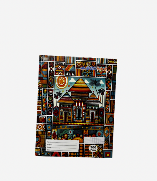 EcoBook cahier de 300pages A5 réglure séyés / couverture cartonnée