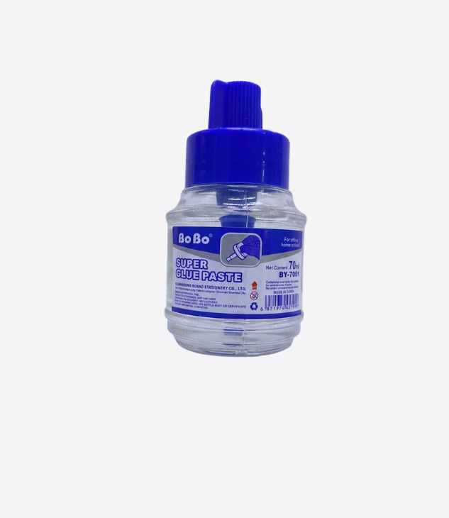 Petit pot de colle liquide et transparente BoBo de 75ml