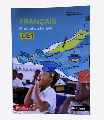 Français CE1, manuel de l'élève - édition Nathan, livre d'école, primaire
